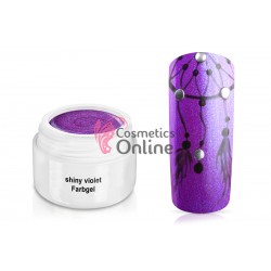 Gel UV Jolifin color Shiny Violet 5 ml + 1 Pigment Oglinda Cadou